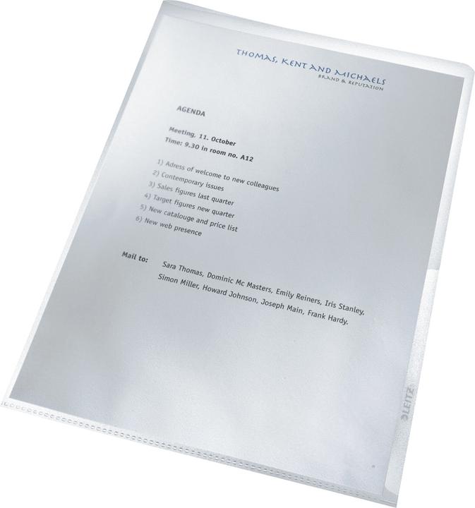 Image du produit Leitz RE:CYCLE - Pochettes transparentes (A4, 100x)