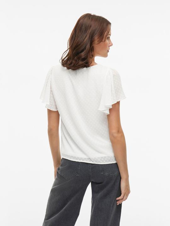 Immagine prodotto Vila V-Ausschnitt Oberteil mit kurzen Ärmeln (40)