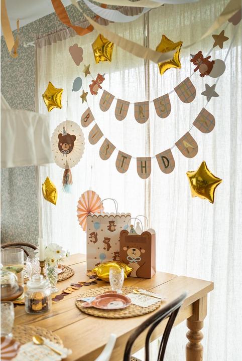 Actual product image Partydeco Gift bag teddy bear 18 x 29 x 10.5 cm, 1 piece (1x)