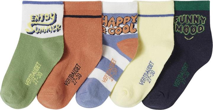 Actual product image Vertbaudet 5-pack boys socks (5-pack, 19 - 22)