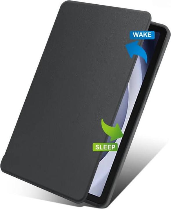 Actual product image Cover-Discount Galaxy Tab A9+ - 360-degree cover black (Galaxy Tab A9+)