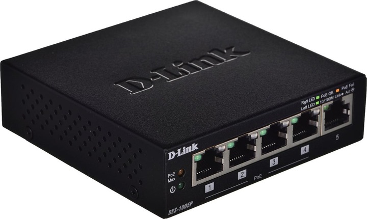 Produktbild D-Link Des-1005p (5 Ports)