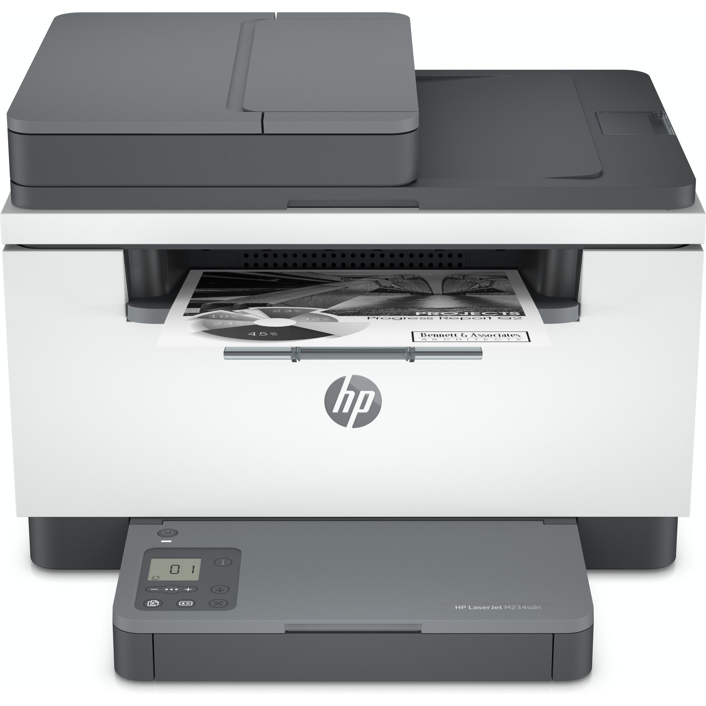 HP LaserJet M234sdn (Laser, Schwarz-Weiss), Drucker, Schwarz