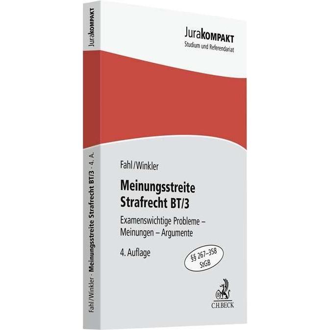 Meinungsstreite Strafrecht BT/3, Fachbücher von Klaus Winkler, Christian Fahl