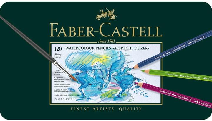 Actual product image Faber-Castell A. Dürer Watercolour Pencil (Multicolor, 120 x)