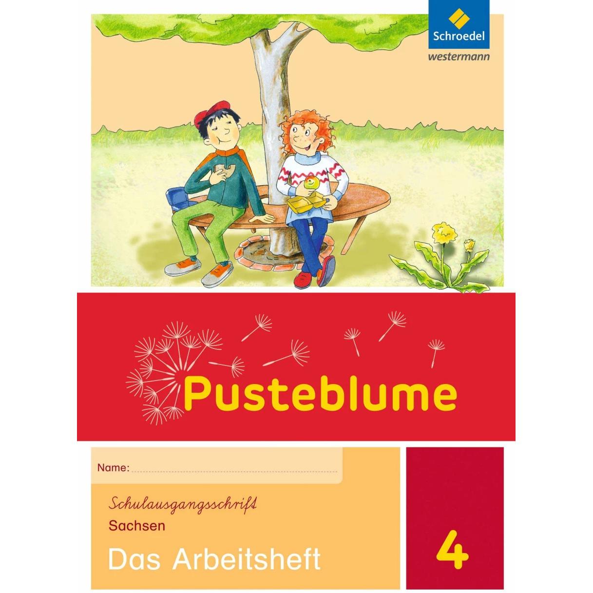 Pusteblume. Das Sprachbuch 4. Arbeitsheft + Lernentwicklungsheft. Sachsen, Schulbücher von Wolfgang Menzel, Kathrin Bart...