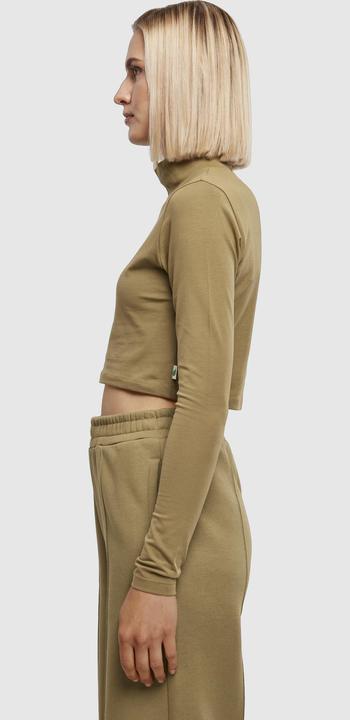 Produktbild Urban Classics Ladies Organic Cropped Turtelneck Longsleeve (4XL)