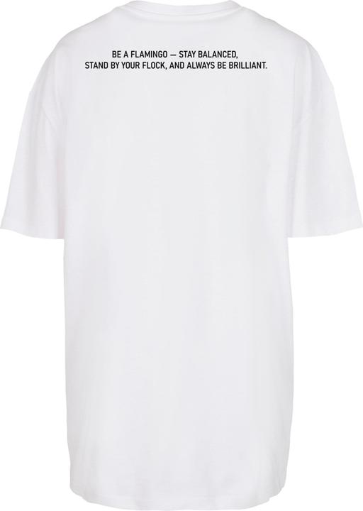 Produktbild Merchcode Ladies Flamingo Oversized Boyfriend Tee - 118467 (4XL)