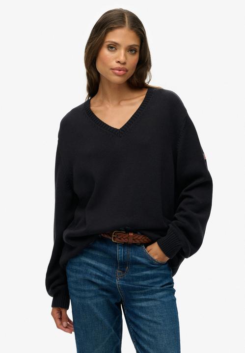 Image du produit Superdry Pull oversized col V femme (XS)