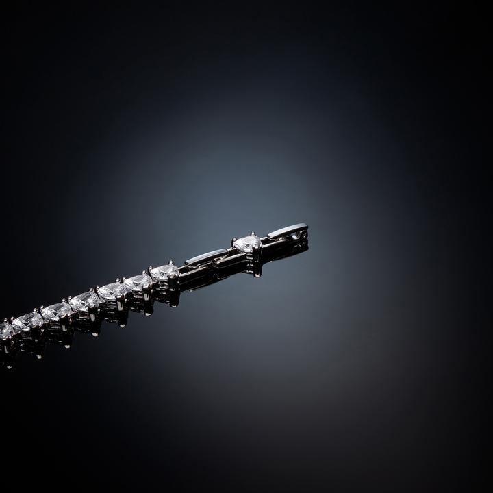 Image du produit Chiara Ferragni Diamond Heart Armband (19 cm, Acier inoxydable)