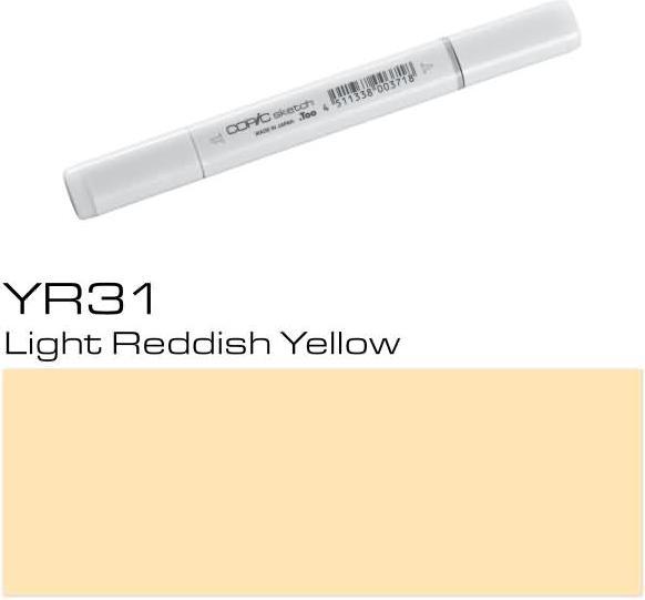 Image du produit Copic Sketch type YR - 31 (YR31 - Jaune rouge clair, 1 x)