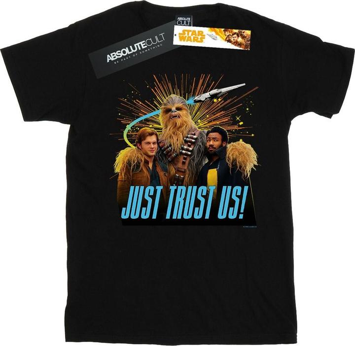 Star Wars Solo Just Trust Us TShirt (L)