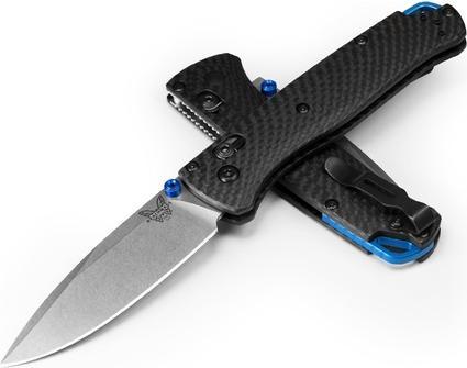 Actual product image Benchmade Bugout Carbon Fibre Plain (8.23 cm)