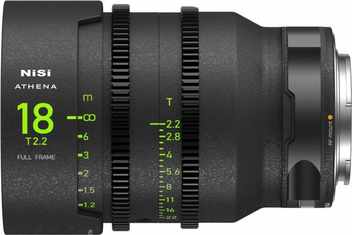 Immagine prodotto Nisi Kit di obiettivi cinema full frame ATHENA PRIME - 18 mm T2.2, 40 mm T1.9, 135 mm T2.2 + custodia (Full frame)