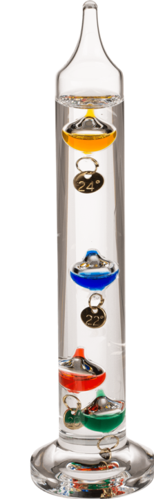 Actual product image Out of the blue Galileo Thermometer - 18cm