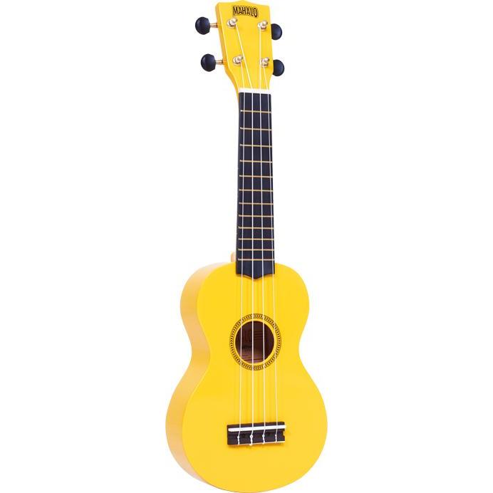 Mahalo M1 Rainbow (Acustico, Sopranino), Ukulele, Nero, Giallo