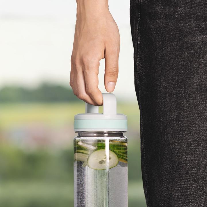 Actual product image Xavax Drinking bottle, 900 ml, lid with handle, transparent (0.90 l)