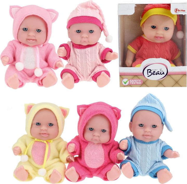 Actual product image Toi-Toys Baby doll with sleeping cap