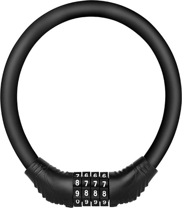 Actual product image Cbx Fahrradschloss, Veloschloss mit Stahlkabel und Zahlenschloss, 40cm