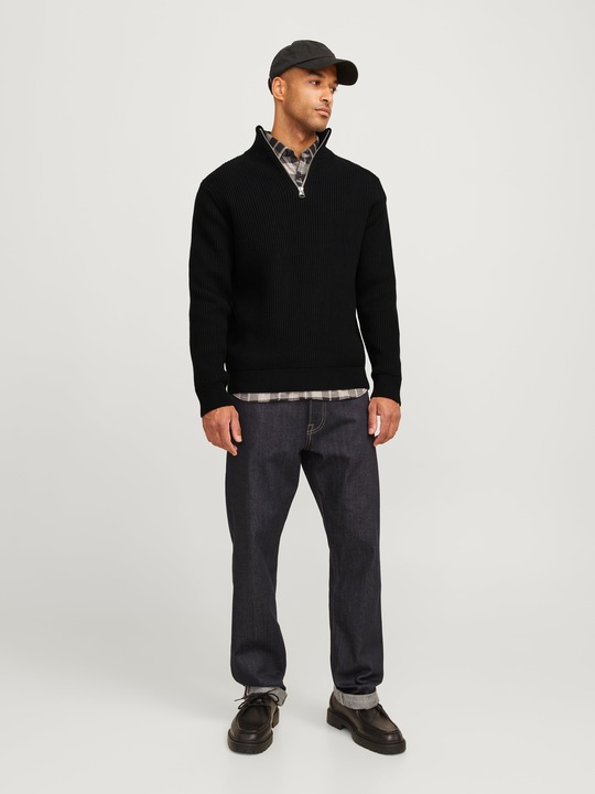 Immagine prodotto Jack & Jones RDD Maglia monocolore con scollo rotondo Maglia con scollo rotondo (XL)