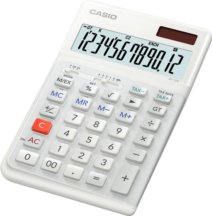 Produktbild Casio JE-12E-WE (Batterien, Solarzellen)