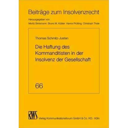 Thomas Schmitz-Justen, Fachbücher von Thomas Schmitz-Justen