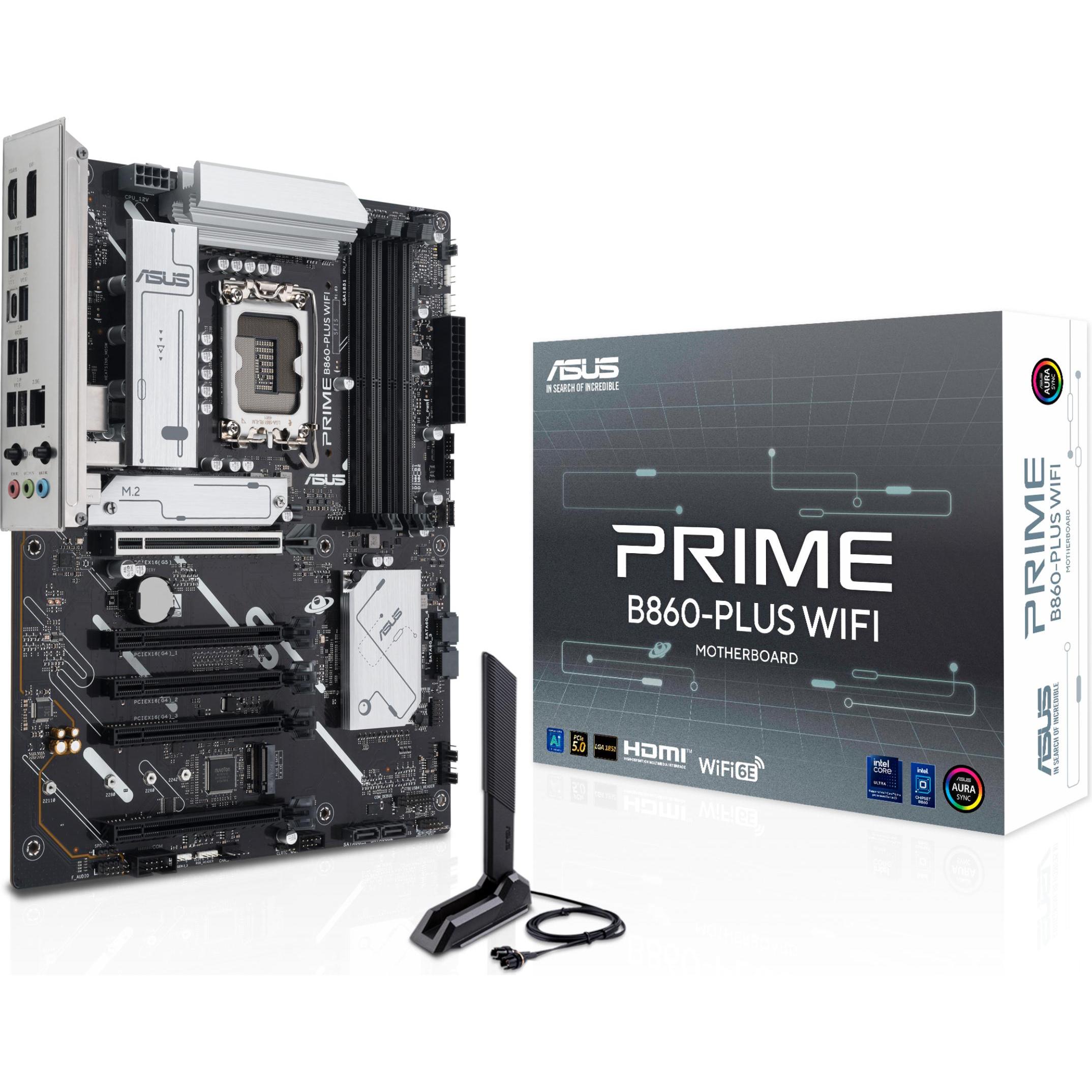 ASUS PRIME B860-PLUS WIFI (LGA 1851, Intel B860, ATX), Mainboard
