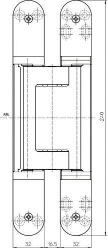 Produktbild Simonswerk Objektbänder TECTUS TE 640 3D Energy