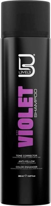 Produktbild L3vel3 Violet Shampoo 280ml (Silbershampoo, 280 ml)