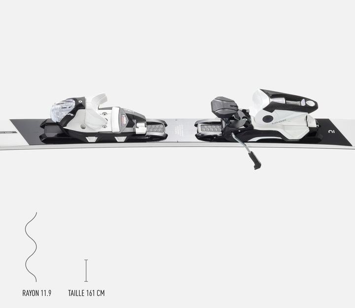 Actual product image Wedze BOOST 900 (156 cm, Without binding)