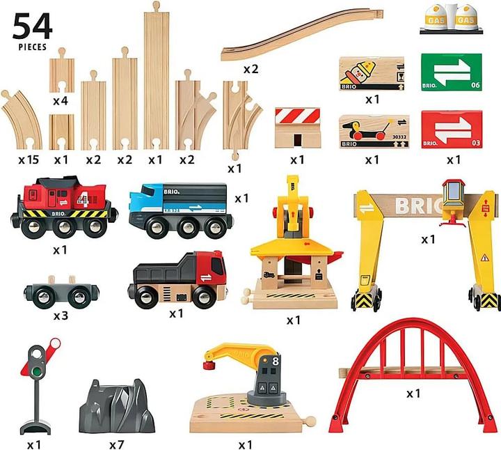 Image du produit Brio Ensemble de voies ferrées Railway Deluxe, 33097