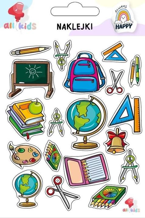 Image du produit Dodo Aufkleber für Kinder Hallo Schule