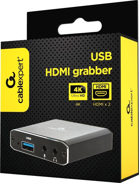 Produktbild Gembird UHG-4K2-01 USB-Grafikadapter (HDMI, 9 cm)