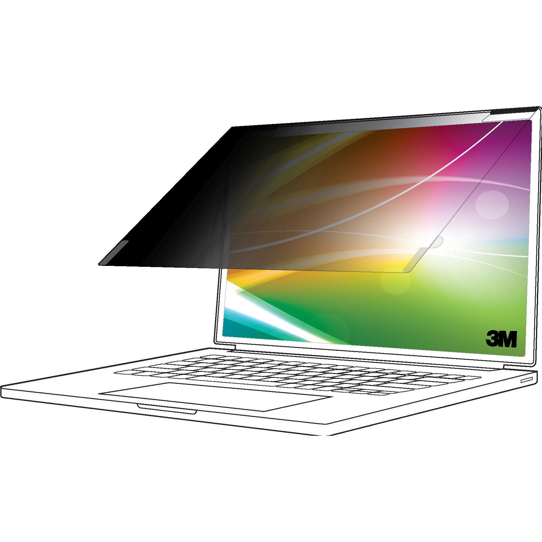 3M Bright Screen Privacy Filter for Microsoft Surface Laptop 1 & 2 (13.50", 3:2), Pellicola protettiva per notebook