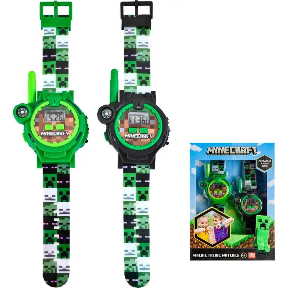 Kids Licensing Minecraft Reloj Walkie talkie, Walkie-talkie