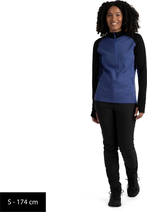 Produktbild Stoic Women's Merino260 StadjanSt. 3/4 Zip w. Hood (34, XXS, XS)