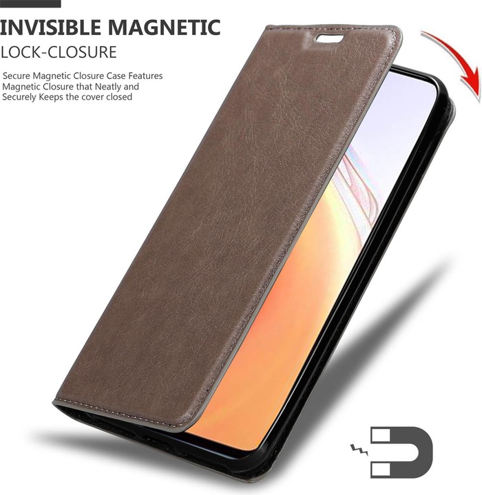 Actual product image Cadorabo Book Invisible Magnet Cover (Mi 10T, Xiaomi Mi 10T Pro 5G)