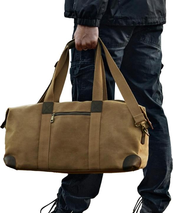 Produktbild Quadral Reisetasche Heritage Lederakzente (19 l)