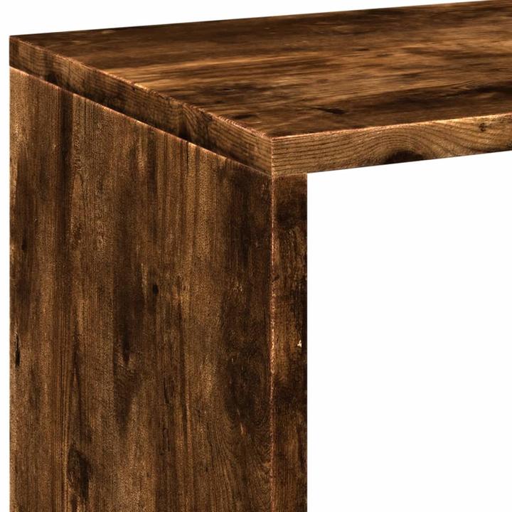 Produktbild VidaXL Raumteiler Bücherregal Standregal Büroregal Würfelregal Räuchereiche (69.5 x 29 x 103.5 cm)