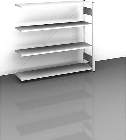 Actual product image Hofe Sideboard plug-in shelf, light gray