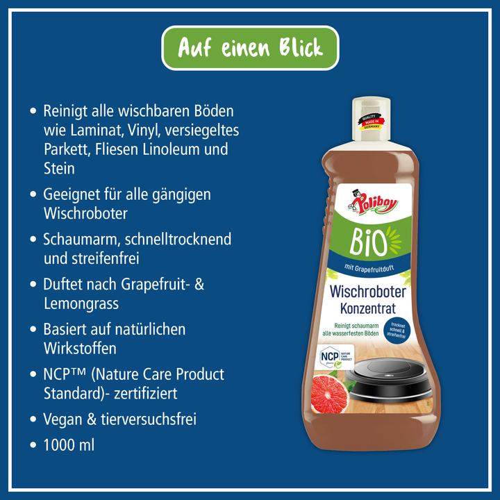 Produktbild Poliboy Bio Wischroboter Konzentrat
