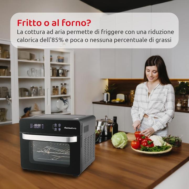 Actual product image Melchioni Vittoria Combo Air Fryer Oven