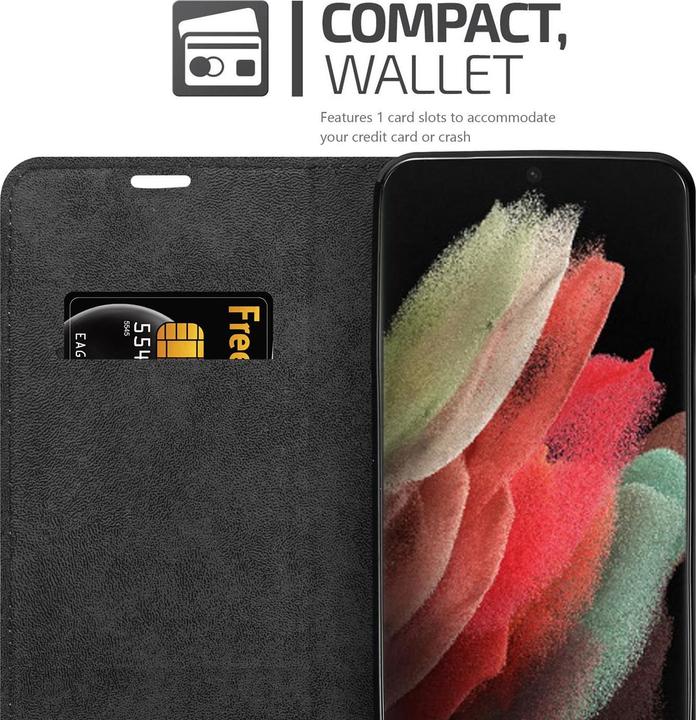 Immagine prodotto Cadorabo Copertina magnetica invisibile del libro (Samsung Galaxy S21 Ultra)