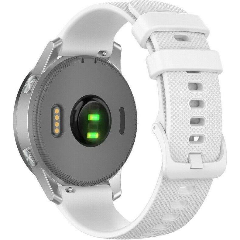Thumbnail - Strap-it Silikonarmband (42 mm, Silikon), Uhrenarmband, Weiss