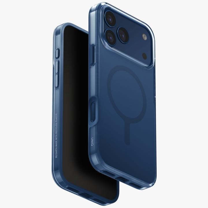 Produktbild Uniq Clario Case for iPhone 17 Pro Max Magclick Charging Blue (Apple iPhone 17 Pro Max)