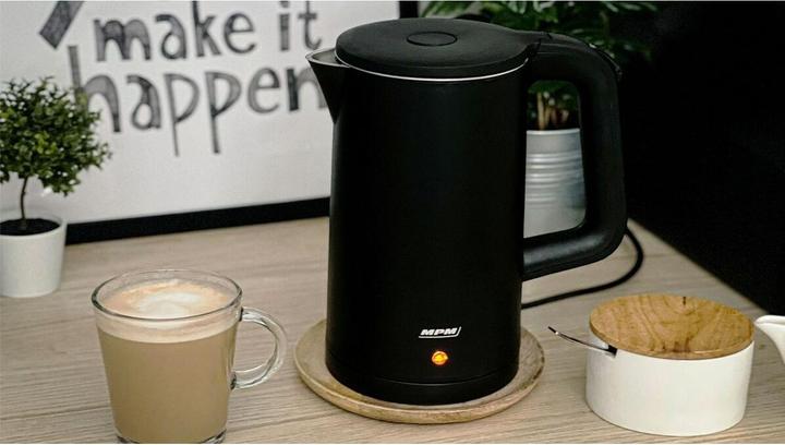 Actual product image MPM Cordless Kettle MCZ-105 black 1 7 l (1.70 l)
