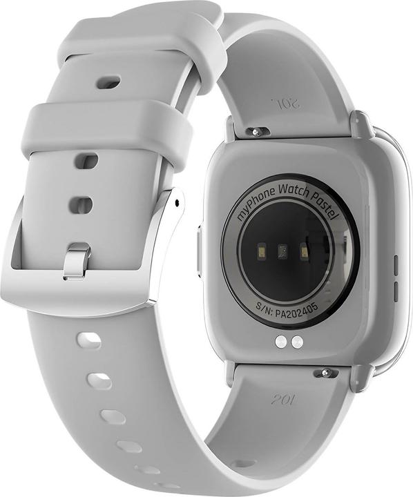 Actual product image Myphone Watch Pastel Silver/Foggy Day