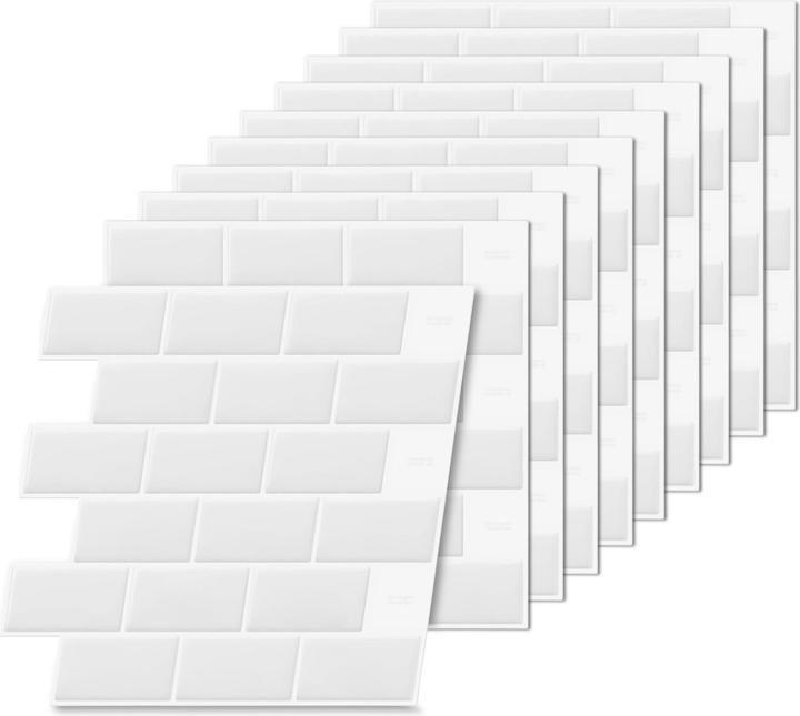 Relaxdays dalles adhésives (30 x 30 cm)