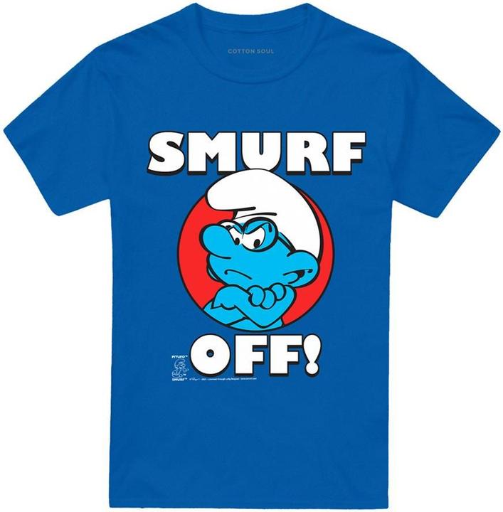 Immagine prodotto The Smurfs Off! TShirt Ringgesponnene Baumwolle (3XL)