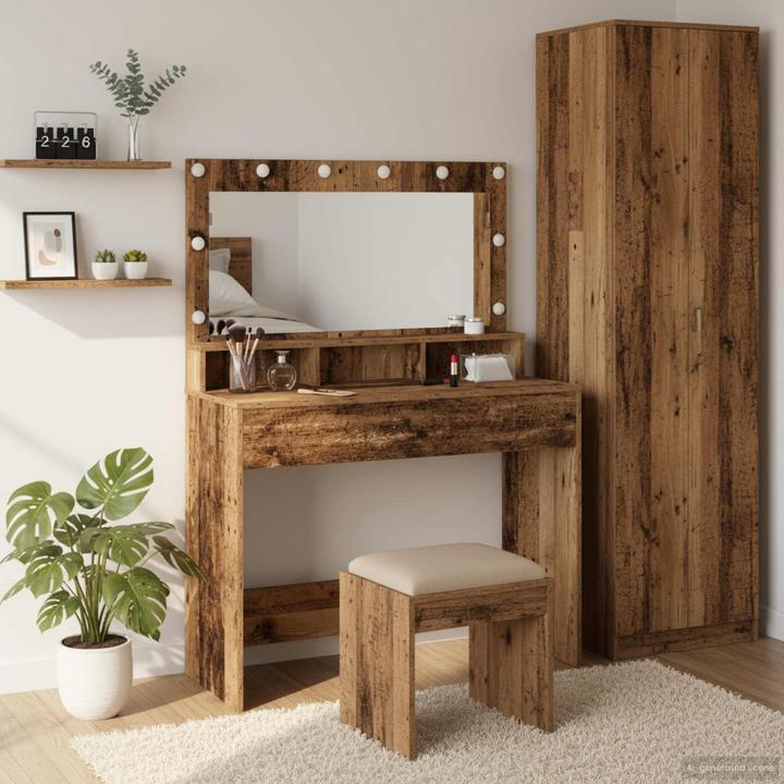 Produktbild vidaXL Schminktisch (41 x 100 x 135 cm)
